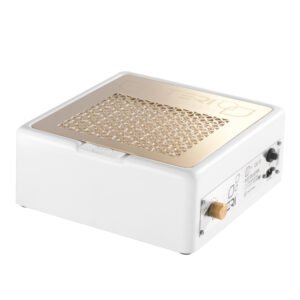 Teri Turbo M white (golden mesh) – portable nail dust collector